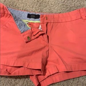 Coral J.crew shorts !